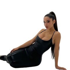 28" Straight Up Ponytail