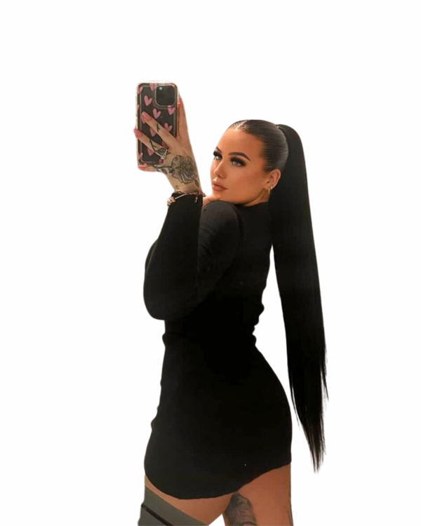 36” The Baddest Ponytail - Straight