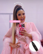Straight Up Ponytail
