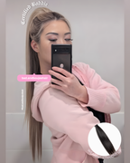 Straight Up Ponytail