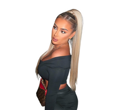 28" Straight Up Ponytail