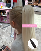 Straight Up Ponytail