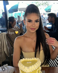 28" Straight Up Ponytail