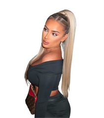 28" Straight Up Ponytail