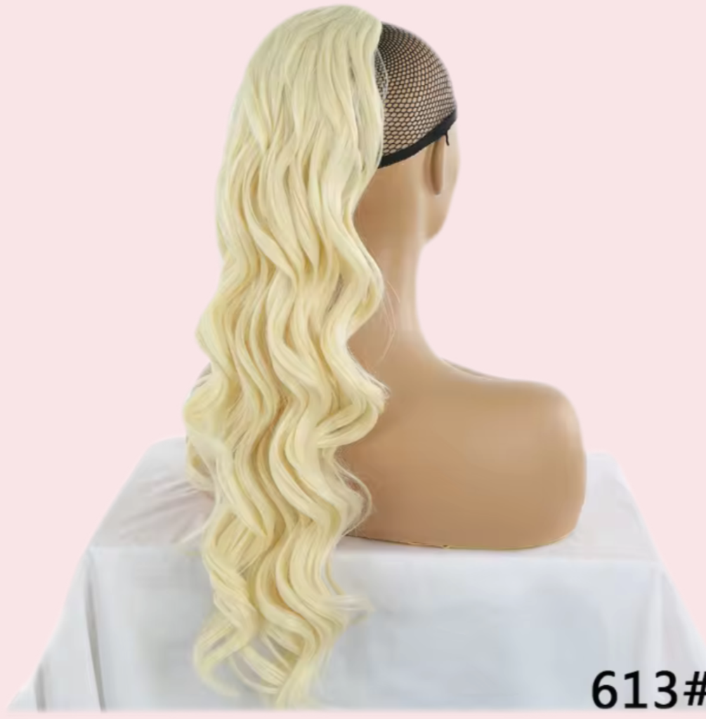 Boujee Brights Ponytail