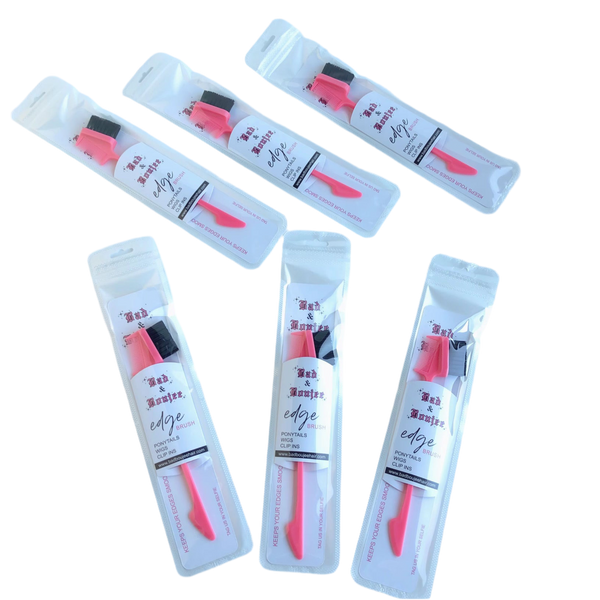 Baddie Edge Comb – Double-Sided Styling Tool