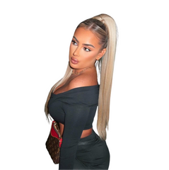 28" Straight Up Ponytail