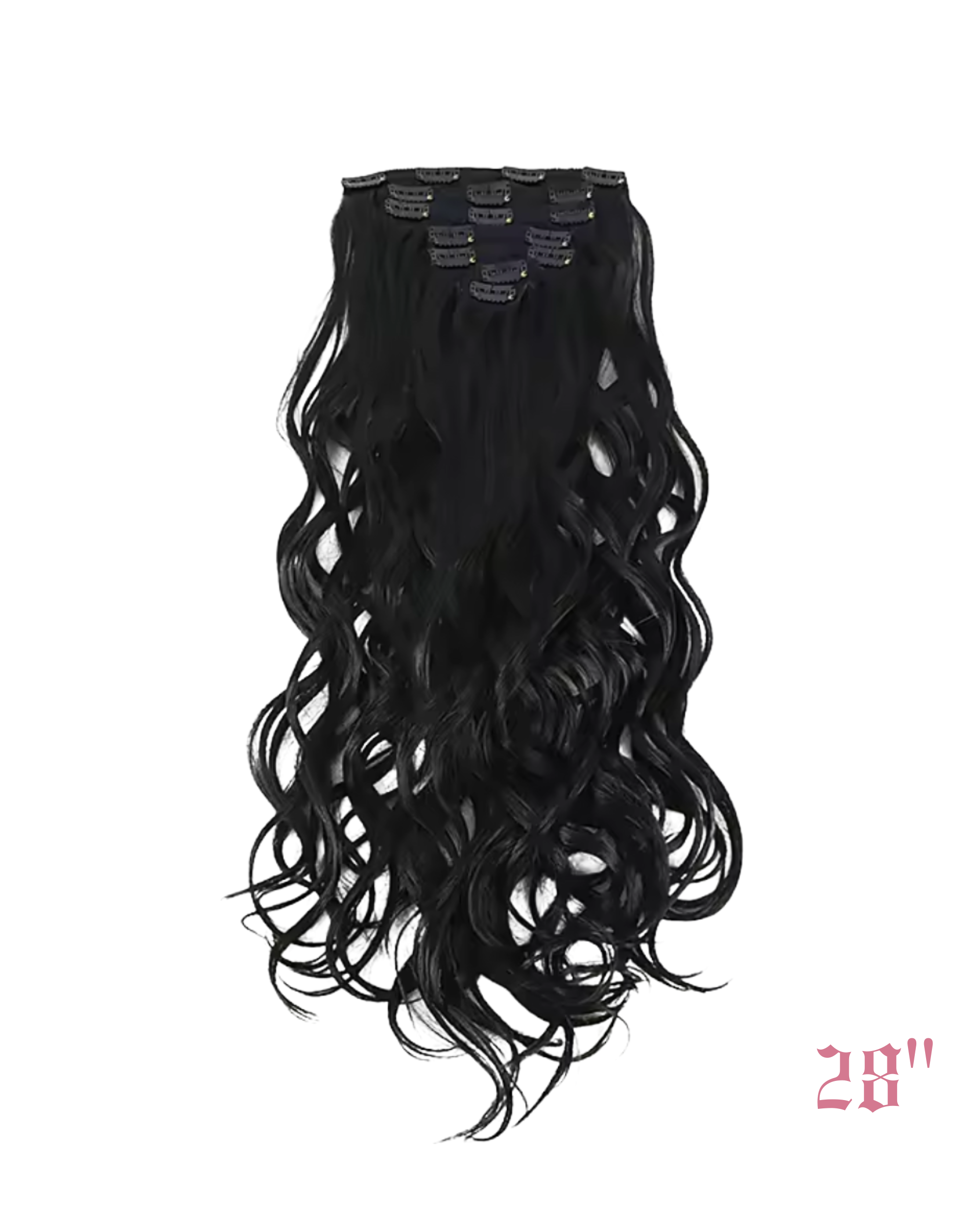 Curly Flex Clip-in / 7 Piece Set (28" and 30")