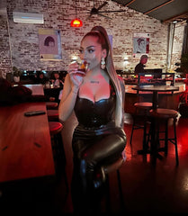 28" Straight Up Ponytail