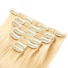 Straight Flex Clip In Set (7)