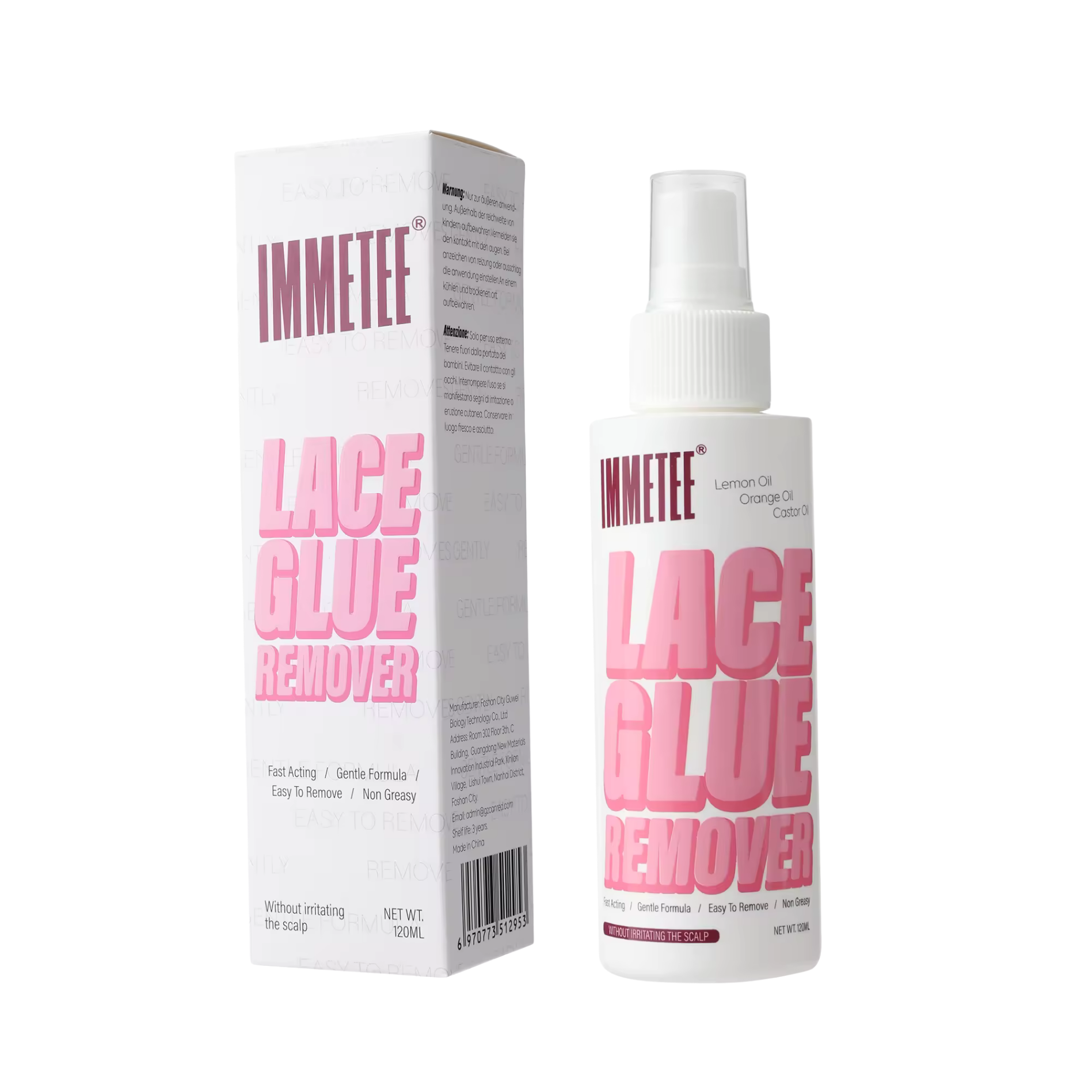 Lace Glue Remover