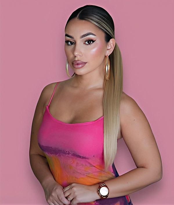 20” Straight Up Ponytail