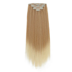 Straight Flex Clip In Set (7)