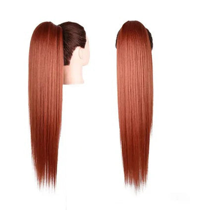 Straight Up Ponytail