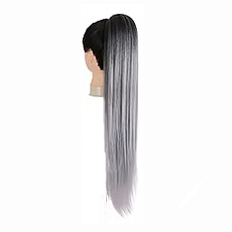 Straight Up Ponytail